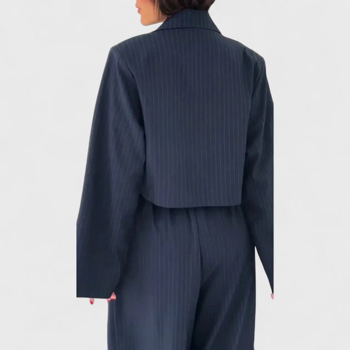 Eclat - Zestaw damski bustier + żakiet - Styl elegancki i modny