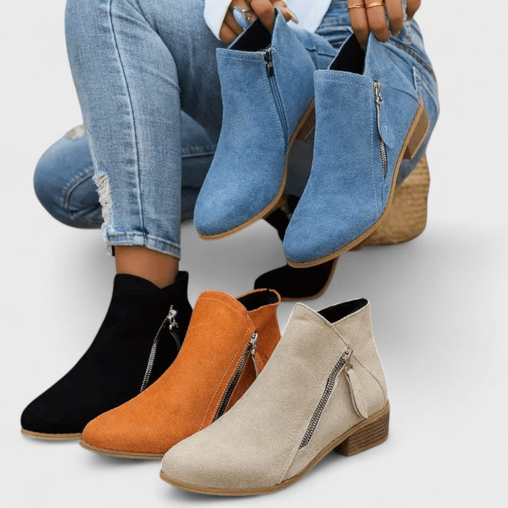 Fiora - Vintage klasyczne botki