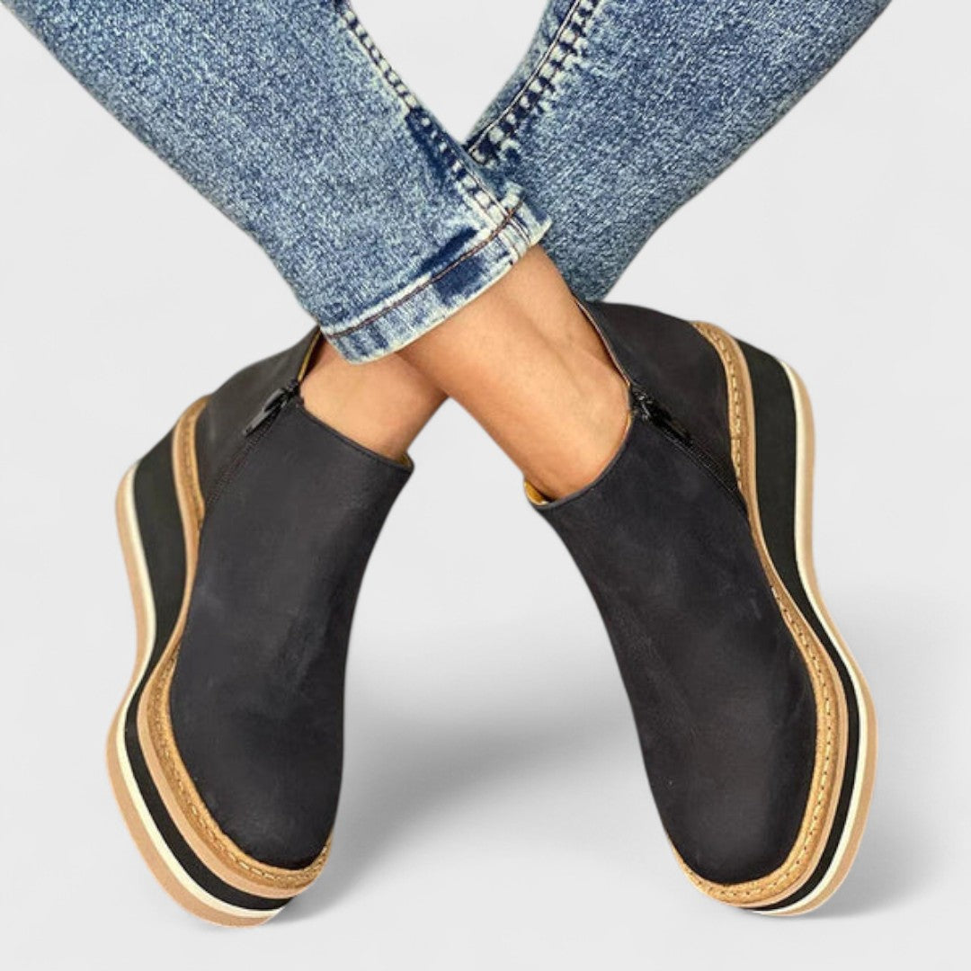 Solvina - Eleganckie Wodoodporne Botki