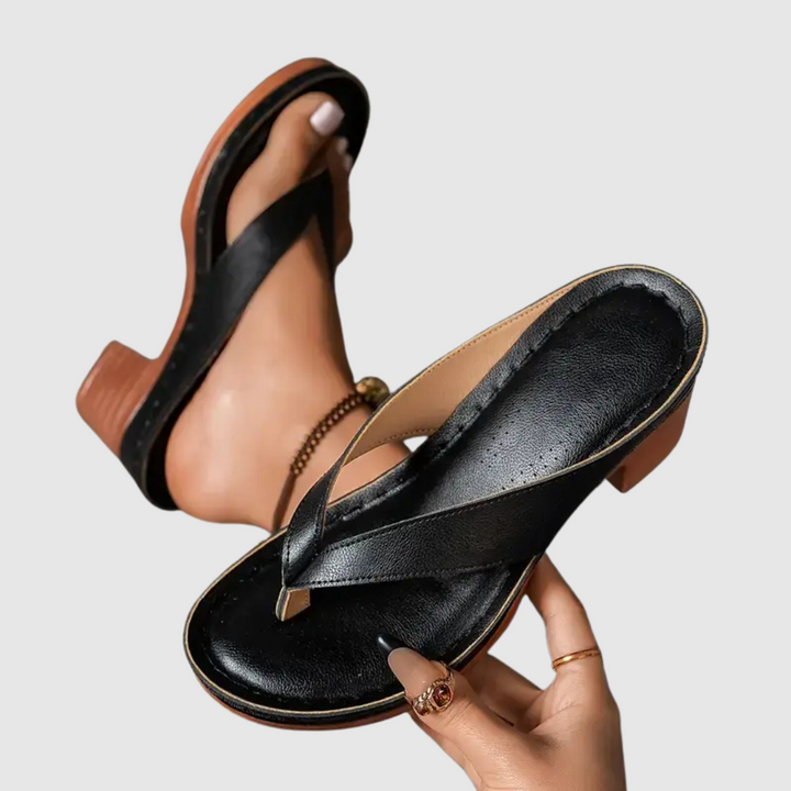 Nina - Wygodne sandały na obcasie