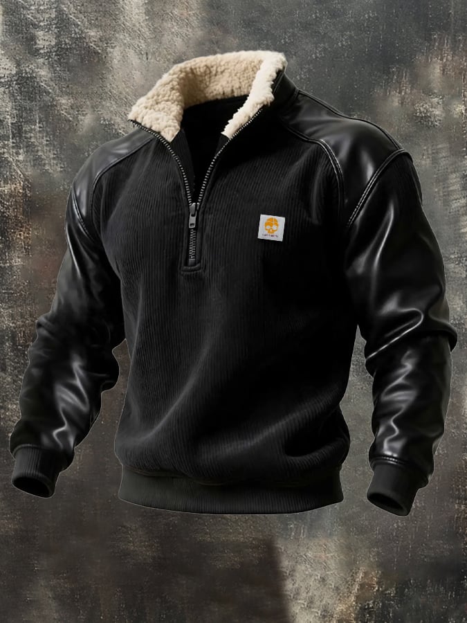 ARVID | OCIEPLANA BLUZA Z HALF ZIP