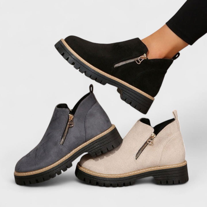 Leonora - Eleganckie botki na kostkę